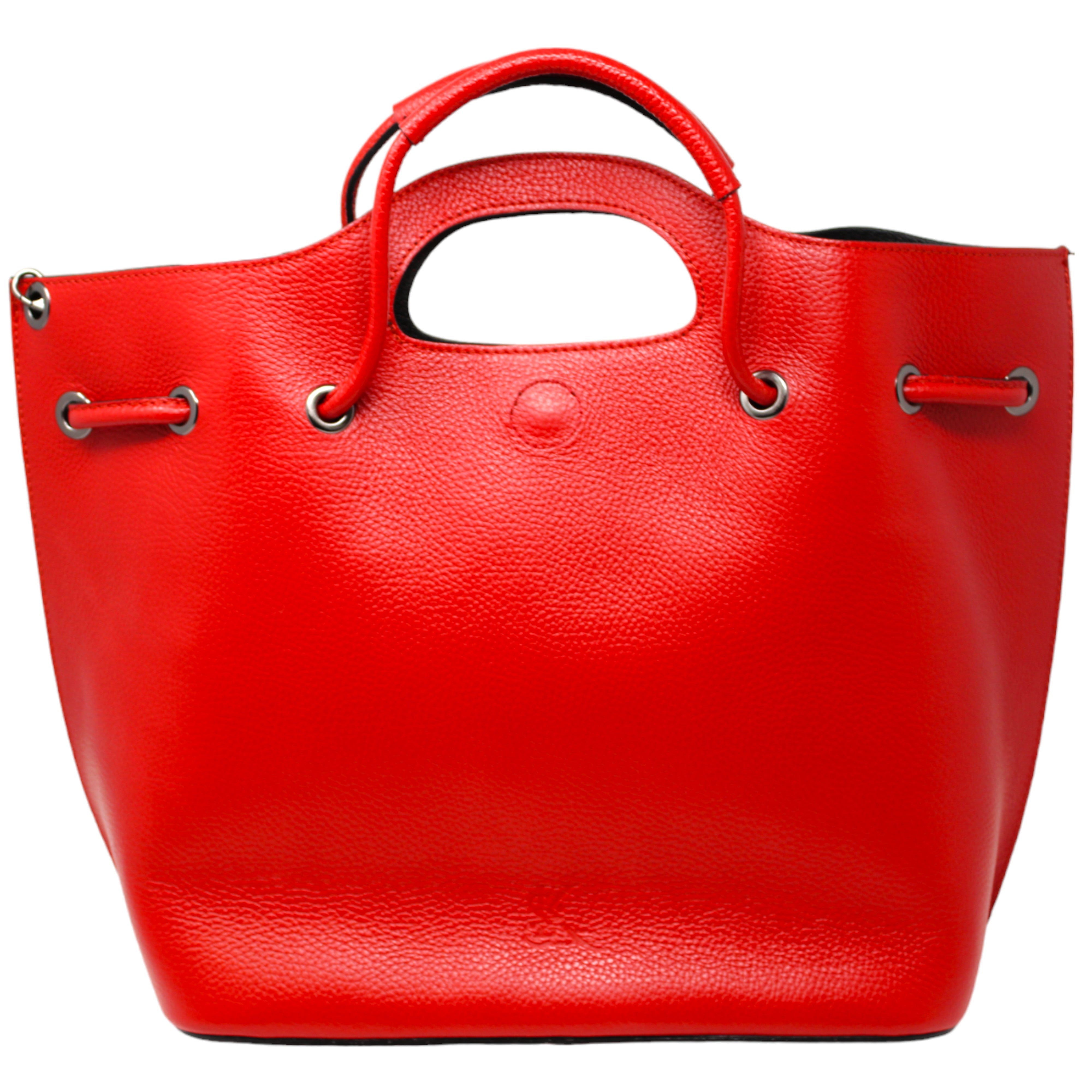 Brand new Red outlet Women Meidum Shopping Bag 100% authentic